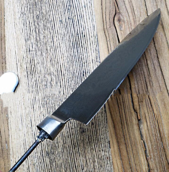 Cuchillo Chef Damasco 8 Pulgadas - Hoja Profesional de Alta Precisión