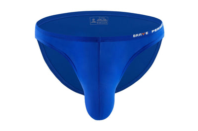 Calzoncillos de Seda de Hielo para Hombre Cintura Baja Color Sólido - Image 9