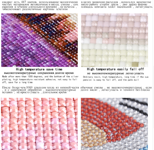 Cuadro de Diamantes 5D Mosaico Combinado - Pintura Decorativa Multiimagen