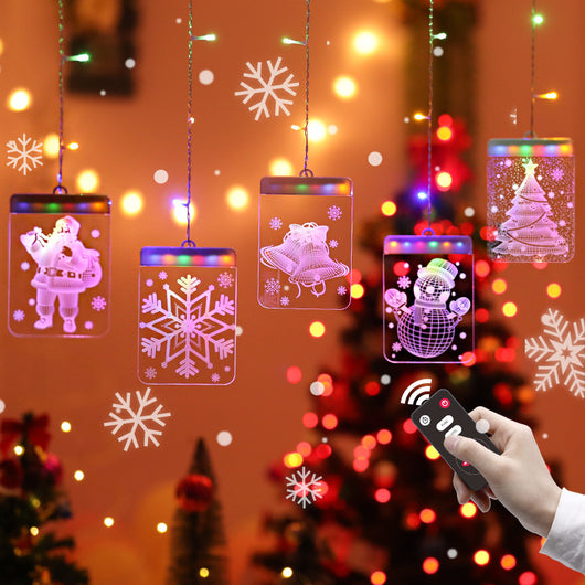 Cortina de Luces LED con Efecto Hielo - Image 10