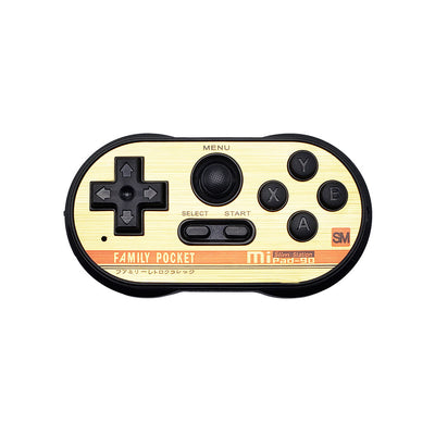 Blue and yellow mini TV handheld video game console with D-pad, joystick, and action buttons. - Image 16