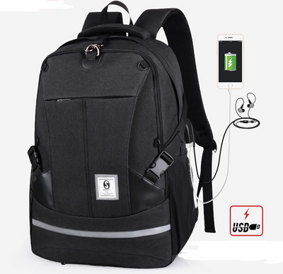 Mochila Deportiva Multifuncional con Puerto USB para Estudiantes y Viajeros - Image 5