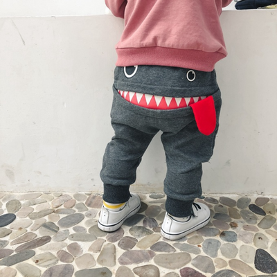Pantalones deportivos para niño estilo coreano con diseño de dibujos animados - Image 6