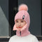 Conjunto de Gorro de Lana Tejido para Mujer con Bufanda Integrada - Protección Térmica Completa para Invierno