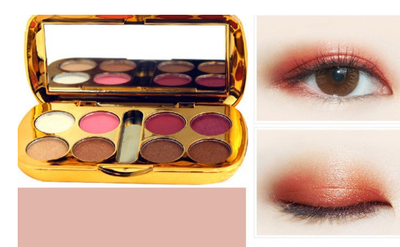 Paleta de Sombras de Ojos Diamante Perlado 8 Colores - Image 12