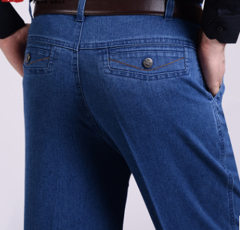 Jeans Elásticos para Hombre Mayor - Cintura Cómoda y Ajuste Holgado - Image 6
