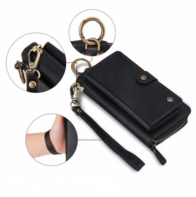 Funda Cartera Multifunción con Cremallera para Celular y Auto - Image 6
