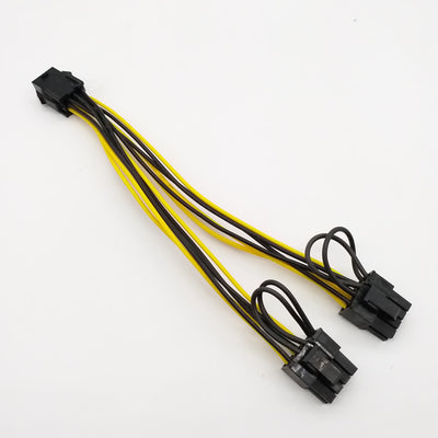 Cable de Alimentación para Gráficos 6P a Doble 8P - Conector 6+2 - Image 5