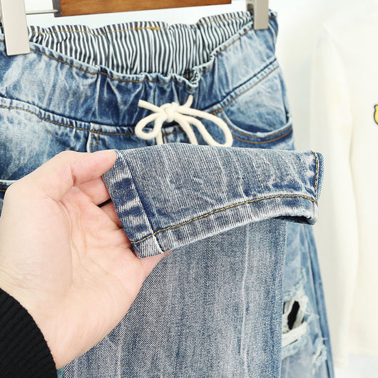 Jeans Oversized Rotos con Estilo Urbano - Image 4