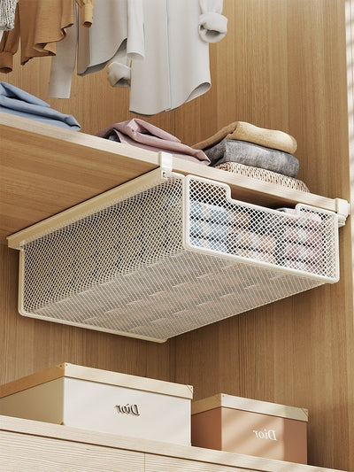 Organizador Colgante de Hierro Forjado con Cajones - Estantería Multicapa para Ropa - Image 15