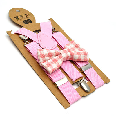 Conjunto de Tirantes y Pajarita Estampada para Niños - Image 19