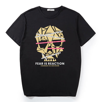 Playera de Calavera Summer Tide para Hombre - Manga Corta