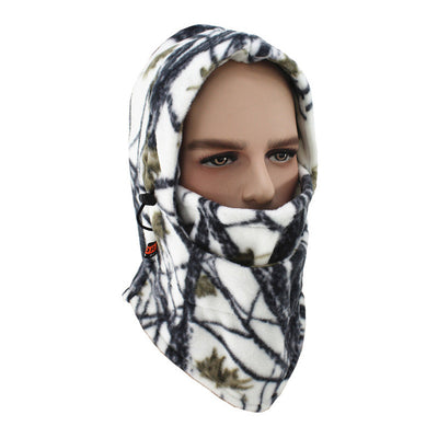 Capucha Táctica Multifuncional de Forro Polar Camuflado - Image 10
