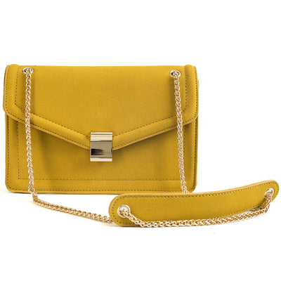 Bolsa Crossbody de Cadena Dorada - Bandolera Elegante
