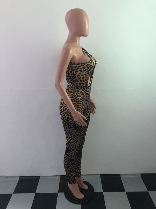 Jumpsuit Asimétrico de Hombro Oblicuo - Image 2