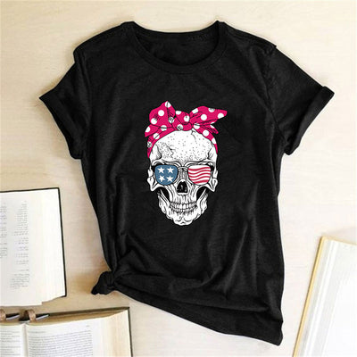 Playera Estampada Casual de Cuello Redondo - Image 13