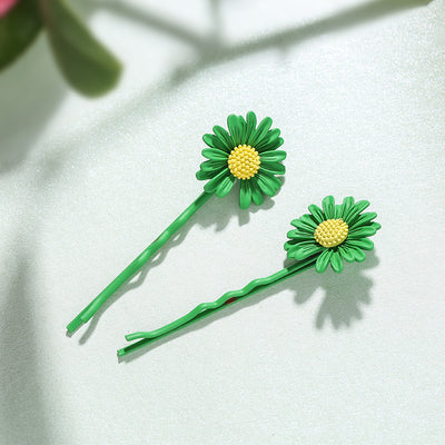 Elegante Pinza para Cabello con Diseño de Margarita - Image 10
