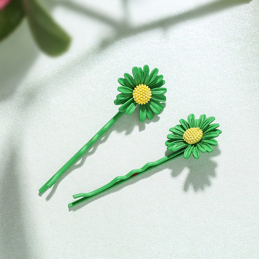Elegante Pinza para Cabello con Diseño de Margarita - Image 10