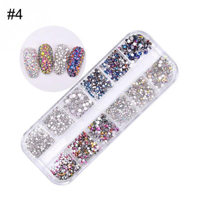 Decoración de Uñas Sinfonía AB con Cristales Brillantes - Image 10