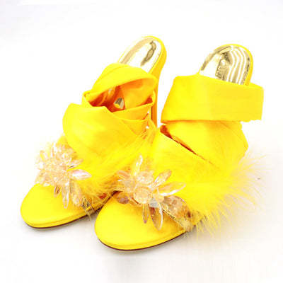 Sandalias Stiletto con Tiras Cruzadas - Tacón Alto Elegante - Image 2