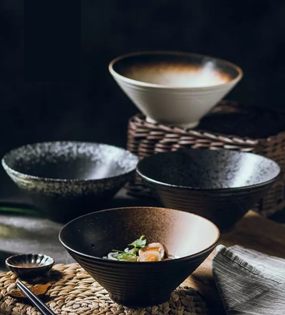 Tazón de Cerámica Japonesa Grande para Ramen y Sopas - Image 2