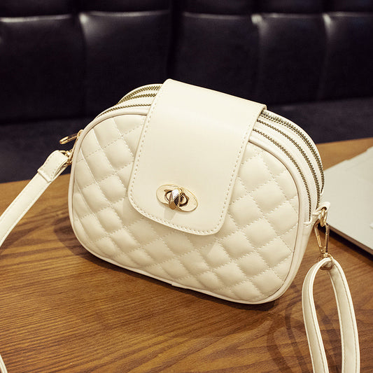 Bolso de Hombro Femenino Lingge Tres Capas