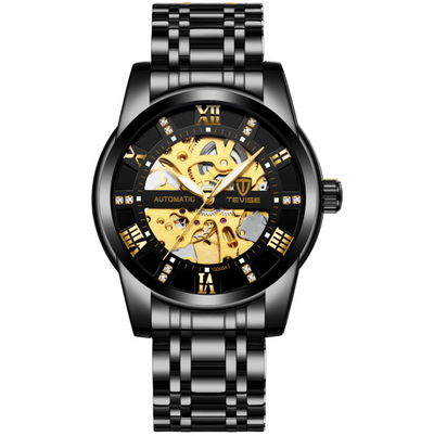 Reloj Automático Mecánico para Hombre con Esfera Hueca y Resistencia al Agua - Image 3