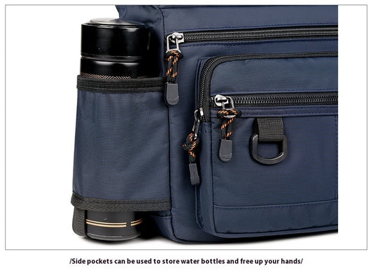 Bolsa Mensajera Casual de Gran Capacidad para Hombre - Image 35