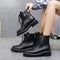 Botas Martin Plataforma para Mujer - Estilo Motociclista Robusto