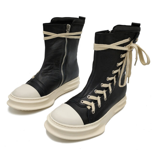 Botas Martin de Cuero con Cordones y Plataforma Elevadora - Image 12