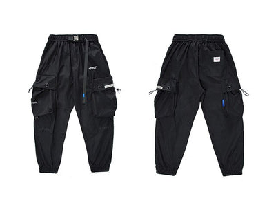 Pantalones Sueltos Hip-Hop con Bolsillos de Herramientas - Image 18