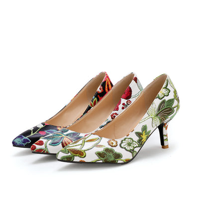 Tacones Altos Punta Fina Boca Shallow - Image 4