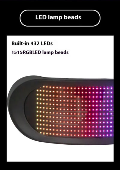 Gafas LED Bluetooth con Pantalla Full Color Dinámica para Fiestas - Image 11