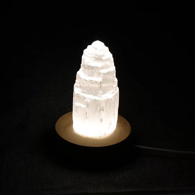 Lámpara Nocturna LED de Yeso - Adorno Luminoso Decorativo
