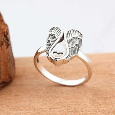 Anillo Alas de Ángel Vintage - Image 3