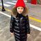 Children's Down Jacket Black B 100 cm