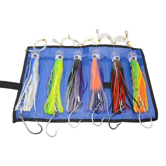 Pack de 6 Cebos de Pulpo Premium para Pesca