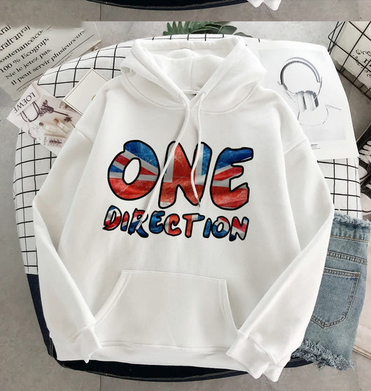 Sudadera Gráfica Harry Styles One Direction - Estilo Harajuku Streetwear para Mujer