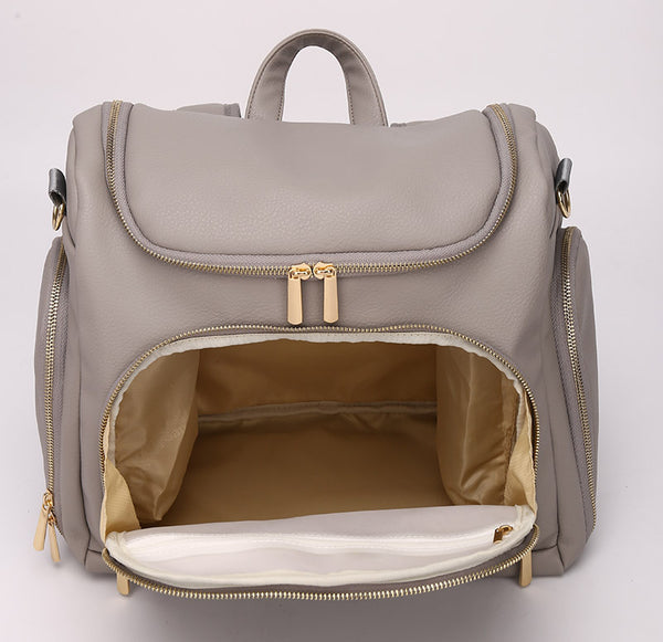 Mochila Multifuncional para Mamá y Bebé con Bolso de Hombro