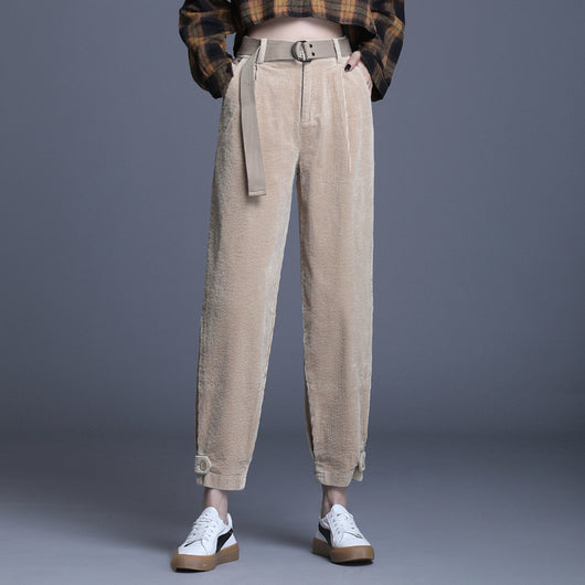 Pantalones Cortos Papa Harlan en Pana Gruesa con Detalles de Trabajo - Image 9