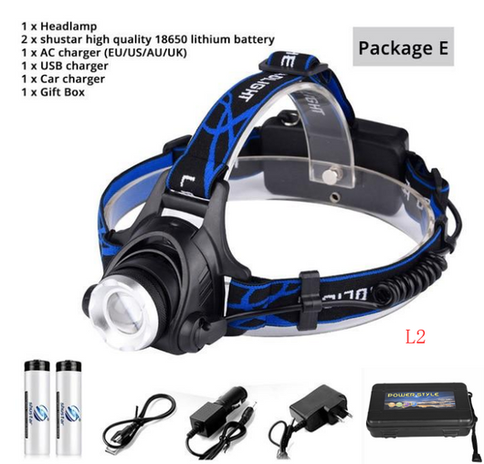 Linterna Frontal LED Inteligente con Sensor y Carga USB para Pesca y Actividades Nocturnas - Image 20