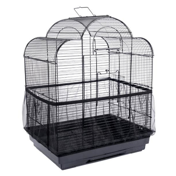 Funda de malla protectora para jaula de pájaros antipolvo