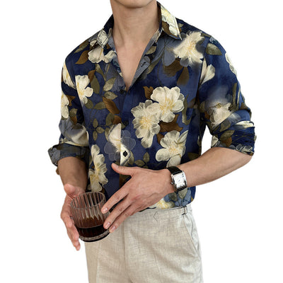 Camisa Floral Suelta de Manga Corta - Estilo Trendy y Elegante - Image 5