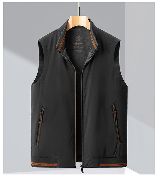 Chaleco Reversible Casual para Hombre sin Mangas - Image 22