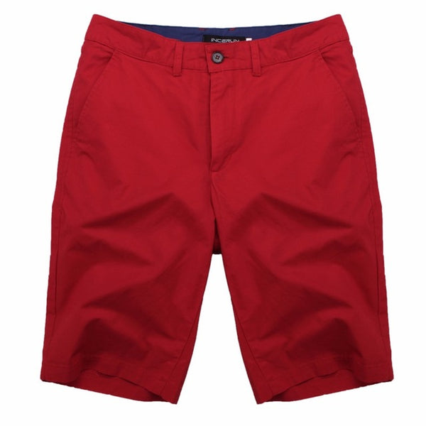 Pantalones Cortos de Algodón hasta la Rodilla para Hombre - Comodidad de Verano