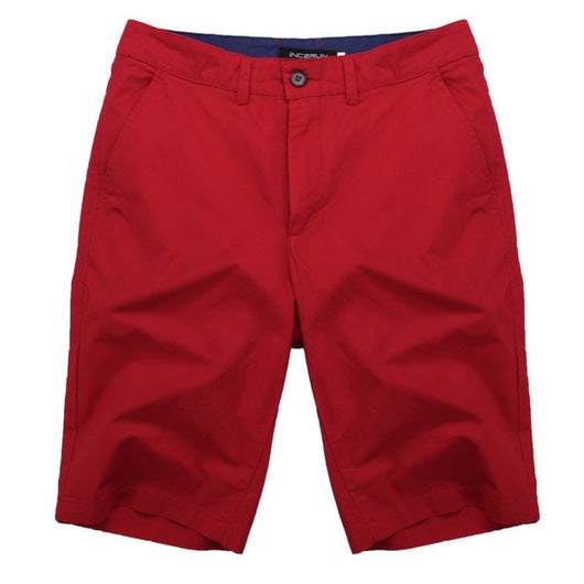Pantalones Cortos de Algodón hasta la Rodilla para Hombre - Comodidad de Verano