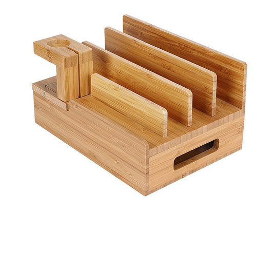 Soporte de Madera para iPhone y Apple - Diseño Elegante y Funcional - Image 6
