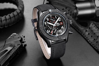 Reloj Multifuncional de Cuero para Hombre - Image 3