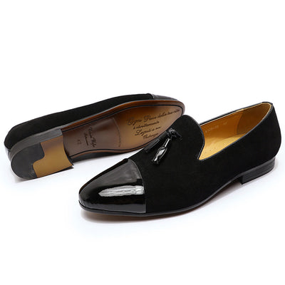 Zapatos de Cuero Clásicos para Hombre - Elegancia Atemporal para Bodas - Image 5