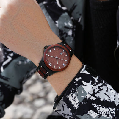 Reloj de Cuarzo para Hombre con Sándalo Negro - Image 21